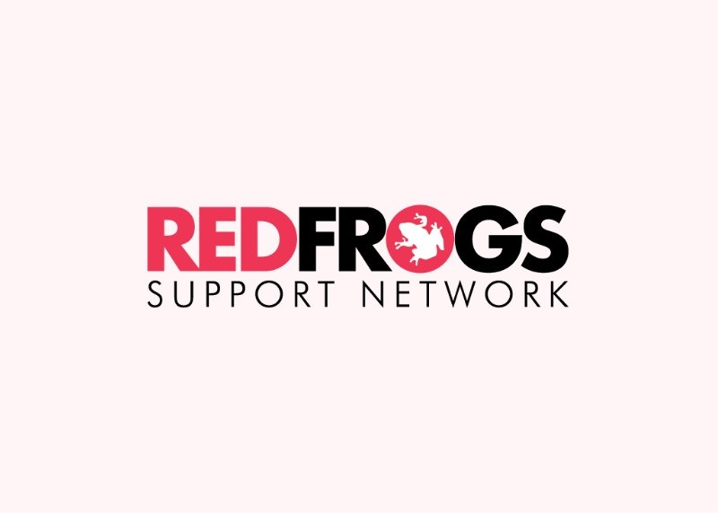 Red Frogs Support Network logo